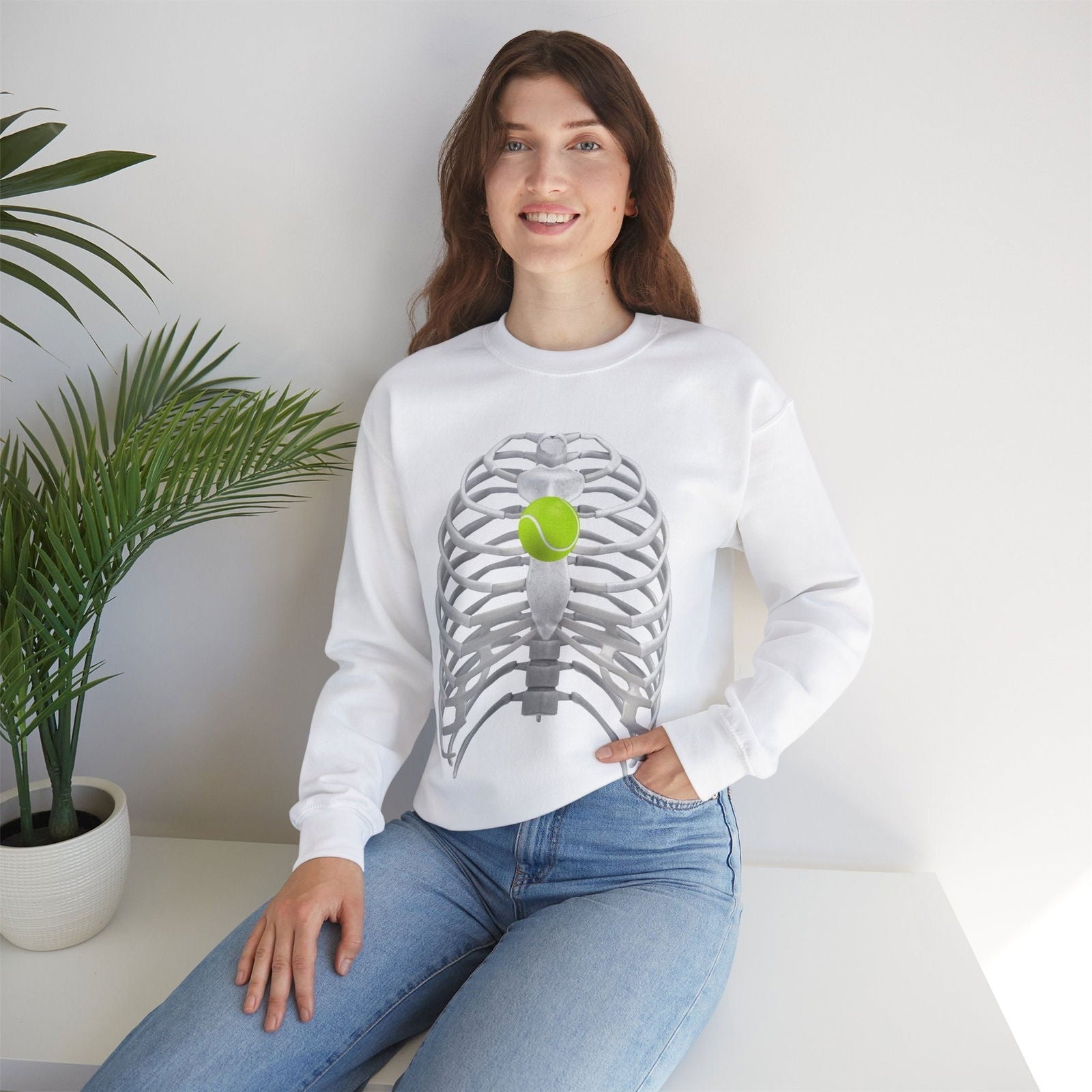 TENNIS HEARTBEAT  - Tennis Sweatshirt - GRANDSLAM PH
