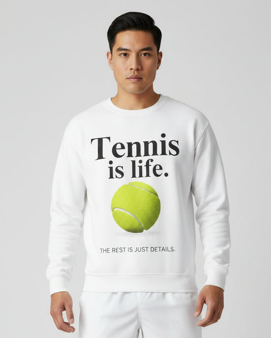 TENNIS IS LIFE - Tennis Sweatshirt - GRANDSLAM PH