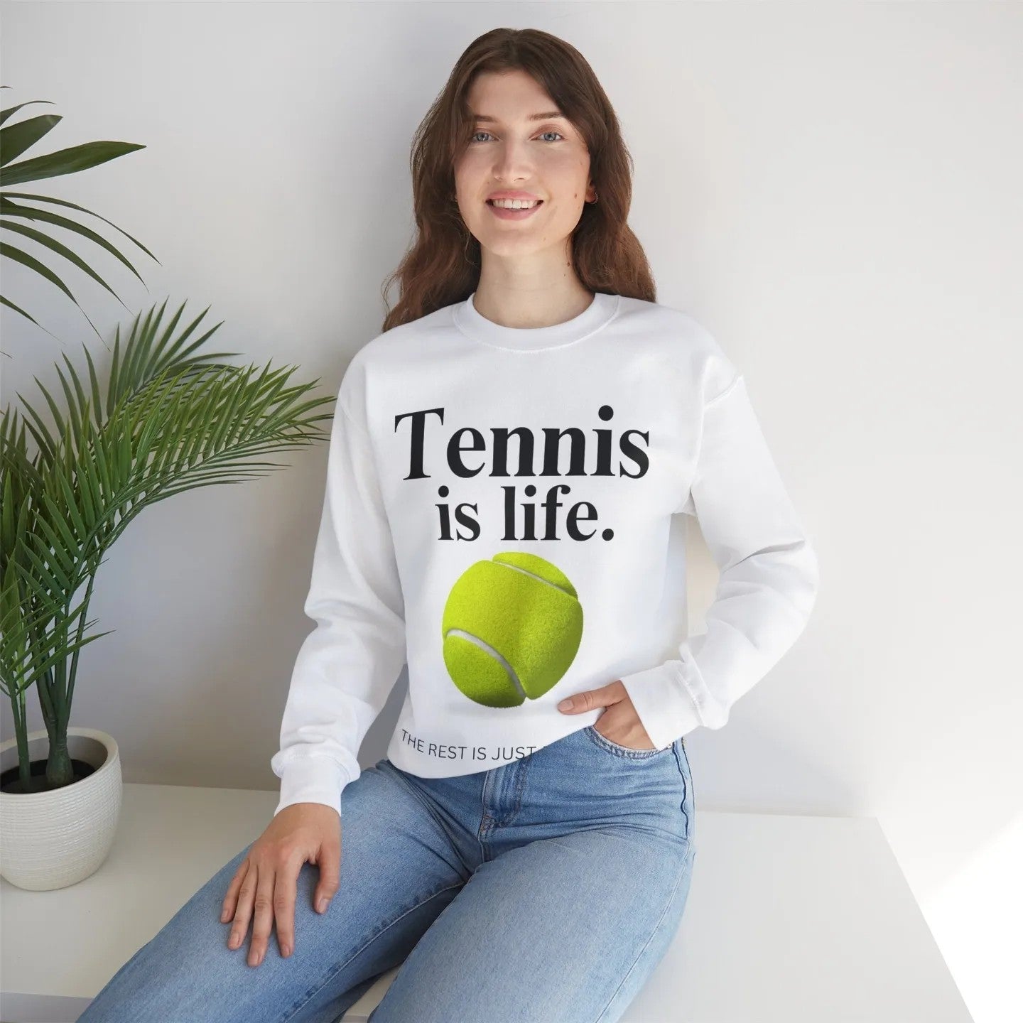 TENNIS IS LIFE - Tennis Sweatshirt - GRANDSLAM PH