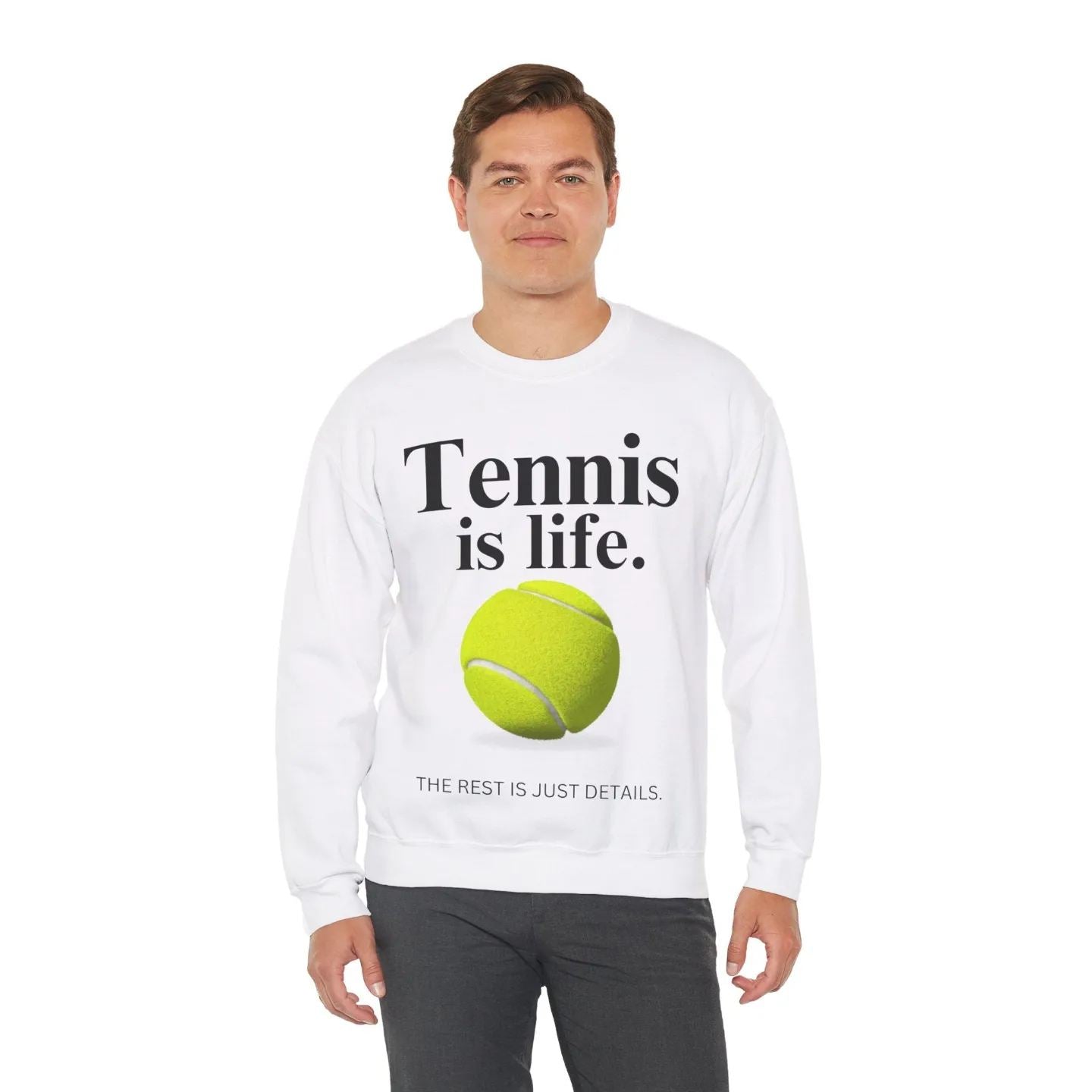 TENNIS IS LIFE - Tennis Sweatshirt - GRANDSLAM PH