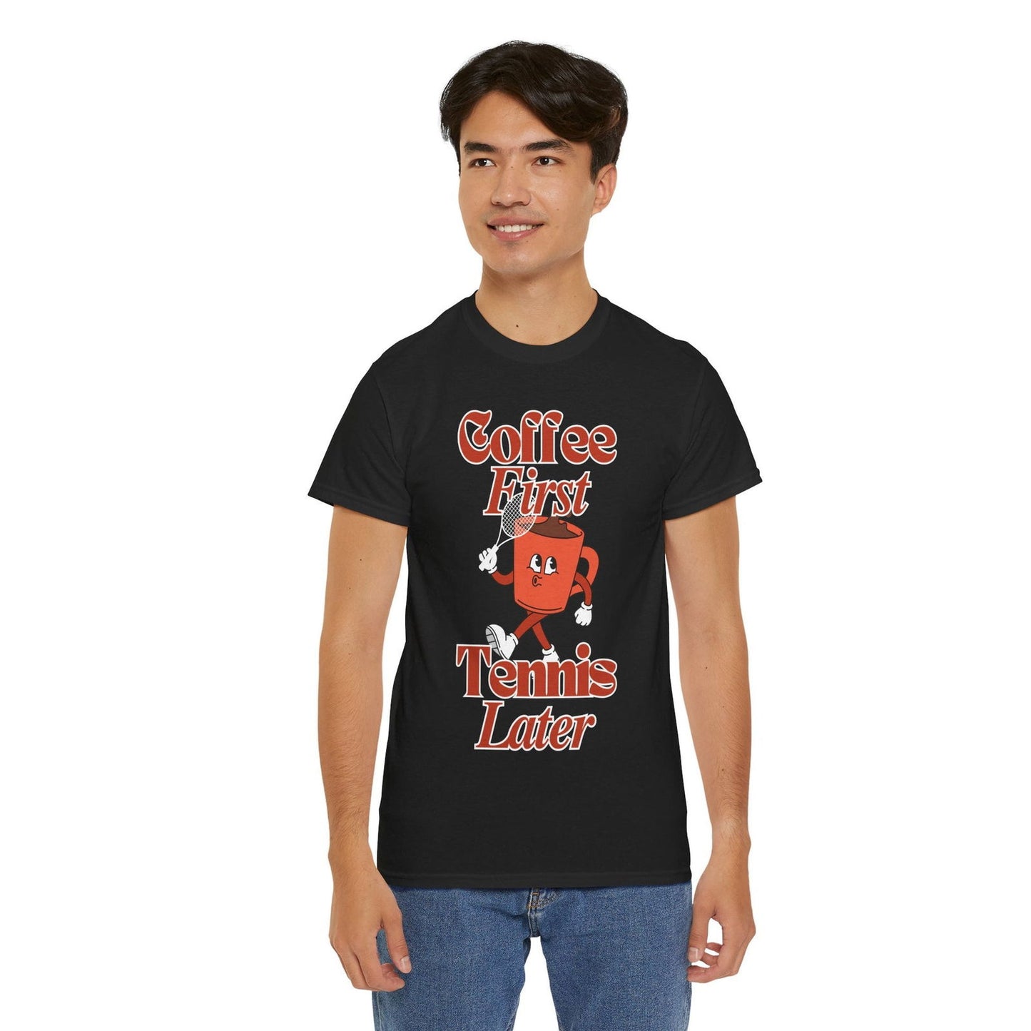 TENNIS LATER - Tennis Basic Tee - GRANDSLAM PH