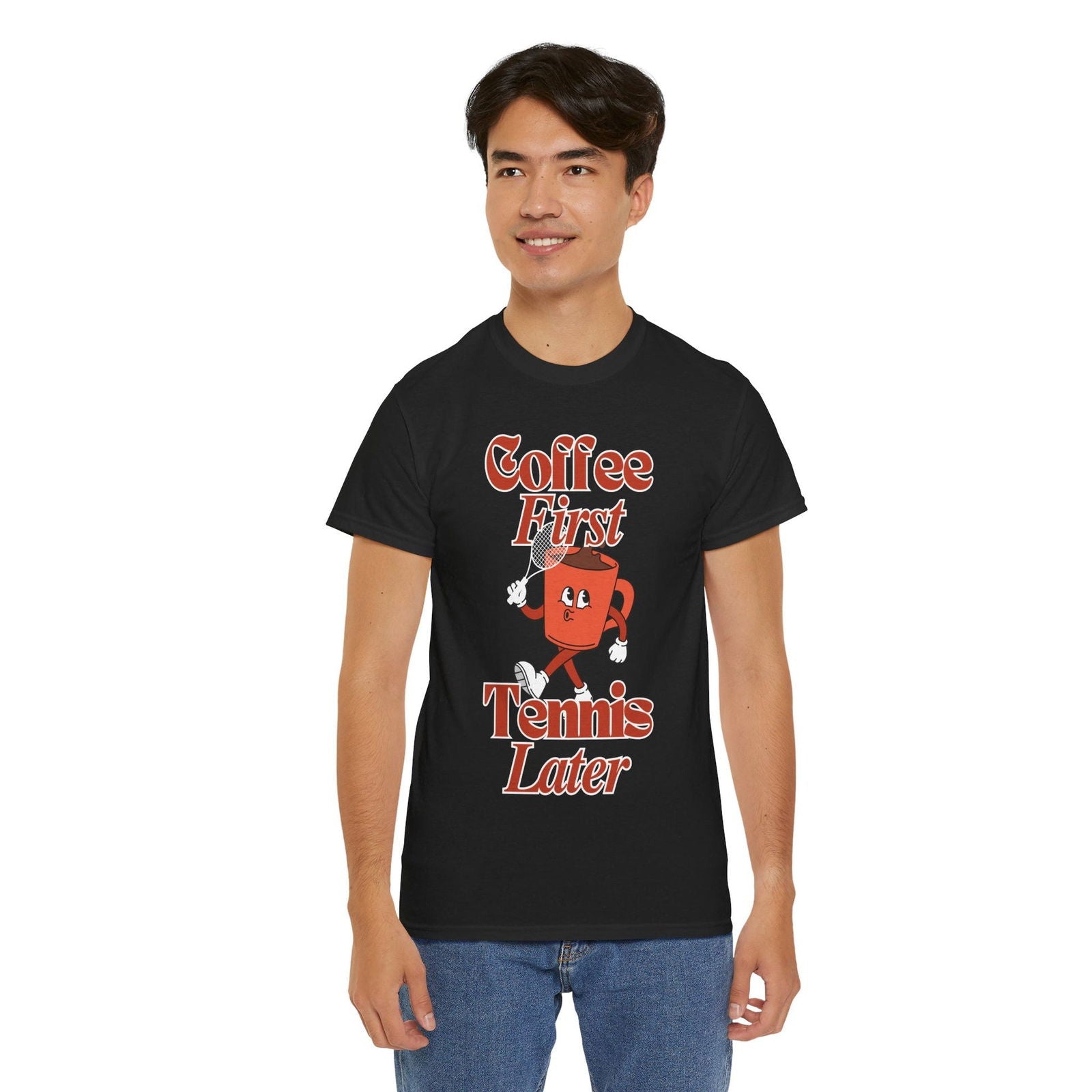 TENNIS LATER - Tennis Basic Tee - GRANDSLAM PH