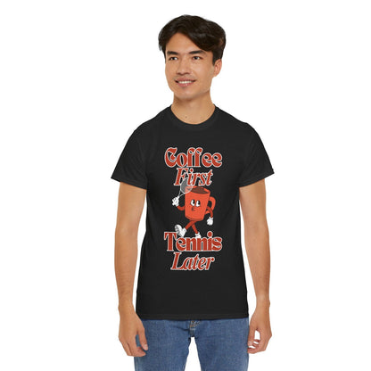 TENNIS LATER - Tennis Basic Tee - GRANDSLAM PH