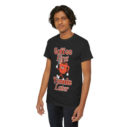 TENNIS LATER - Tennis Basic Tee - GRANDSLAM PH
