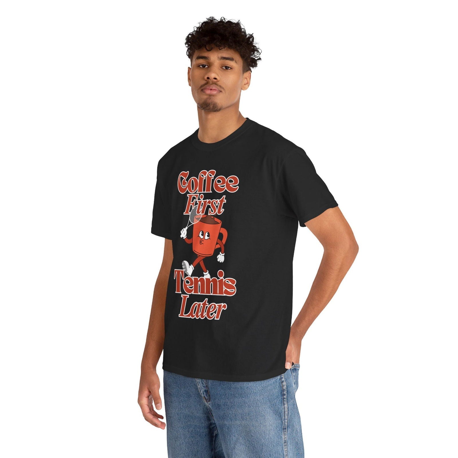 TENNIS LATER - Tennis Basic Tee - GRANDSLAM PH