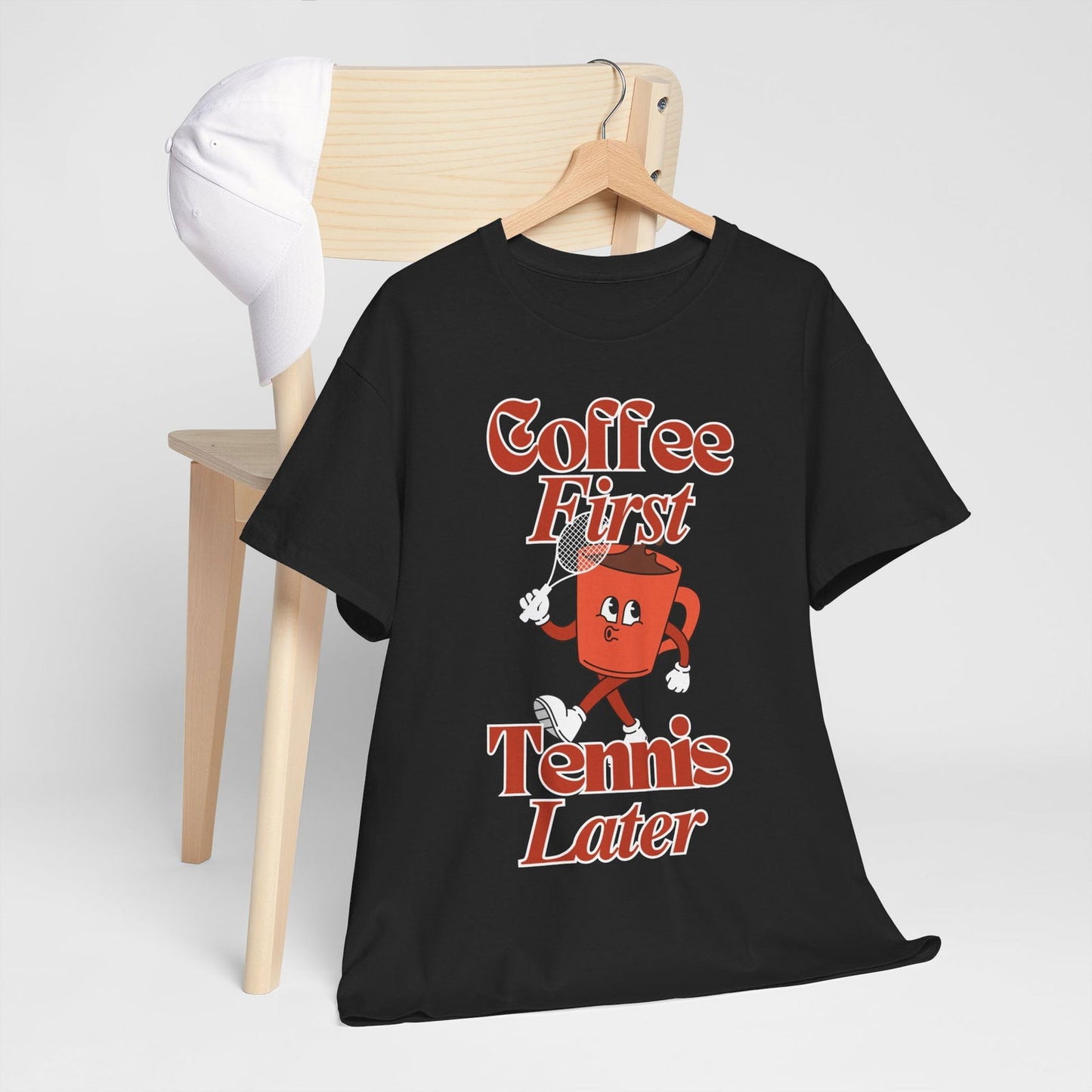TENNIS LATER - Tennis Basic Tee - GRANDSLAM PH