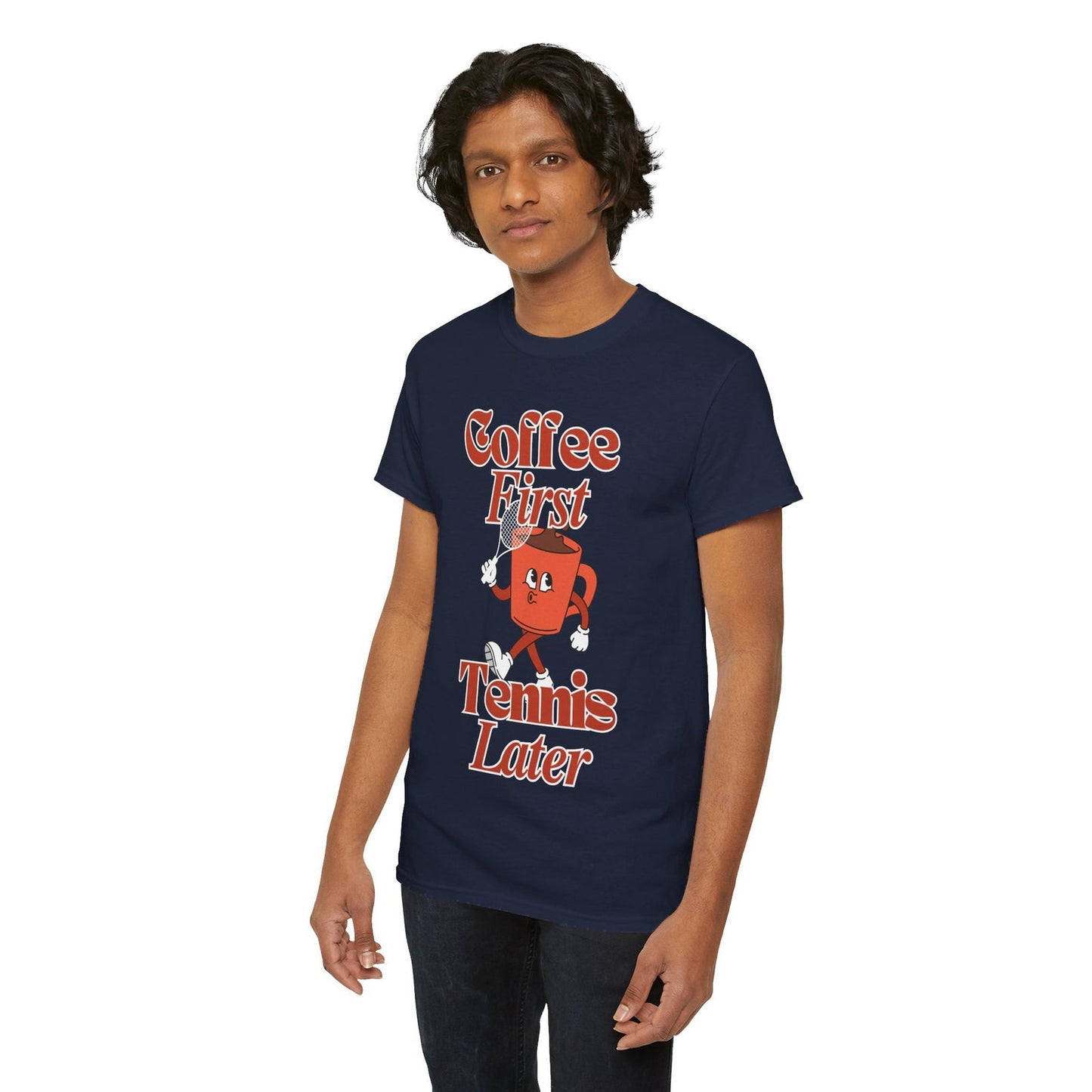 TENNIS LATER - Tennis Basic Tee - GRANDSLAM PH