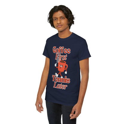 TENNIS LATER - Tennis Basic Tee - GRANDSLAM PH