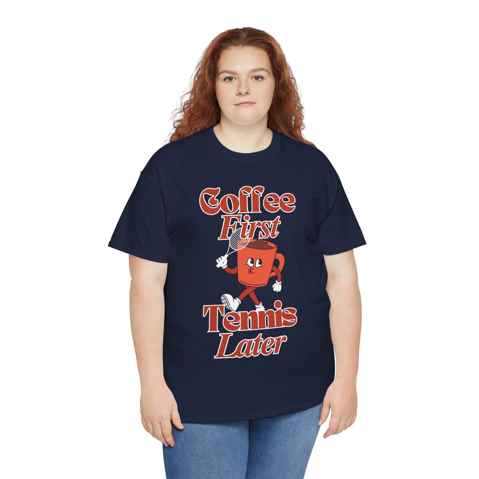 TENNIS LATER - Tennis Basic Tee - GRANDSLAM PH