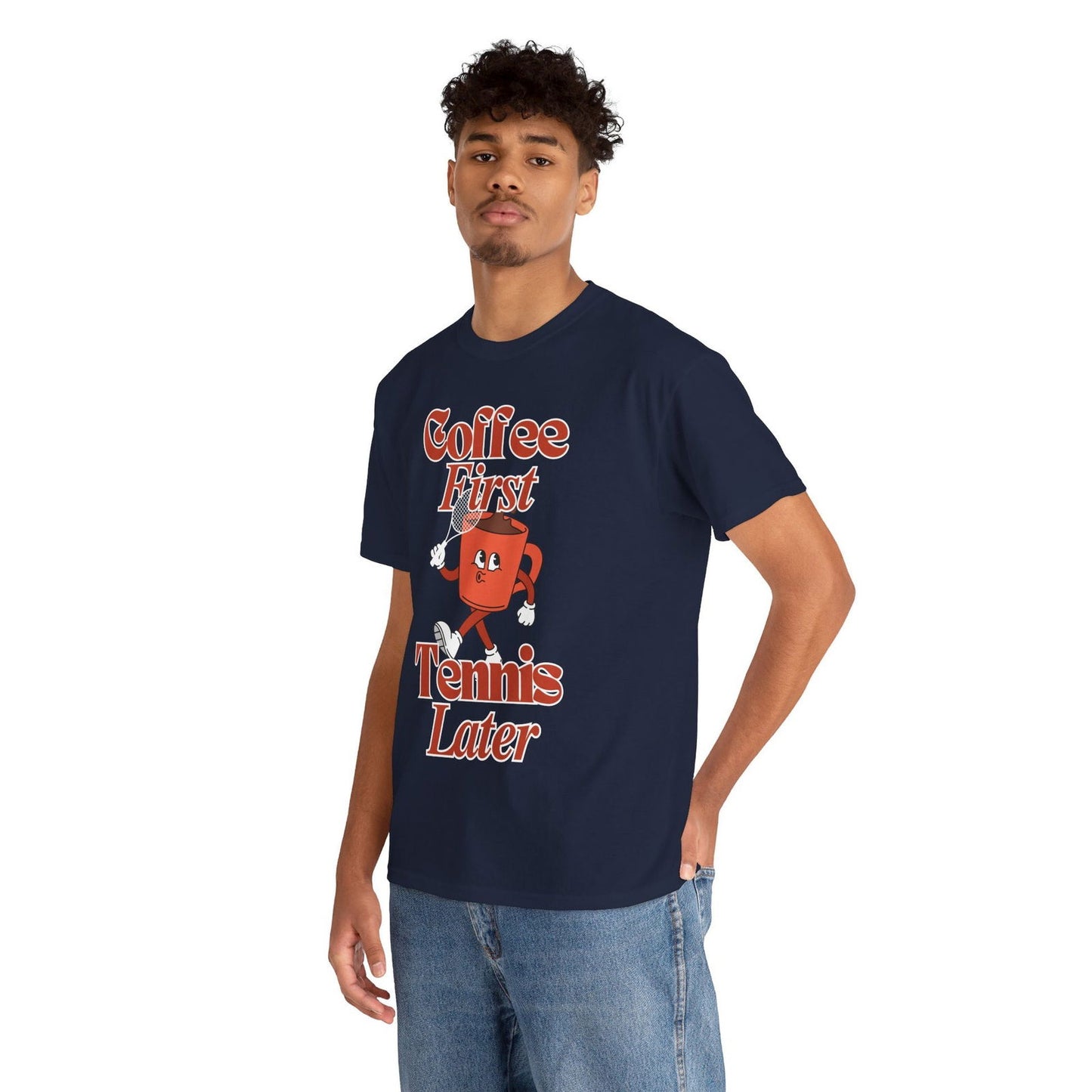 TENNIS LATER - Tennis Basic Tee - GRANDSLAM PH