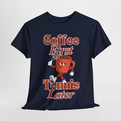 TENNIS LATER - Tennis Basic Tee - GRANDSLAM PH