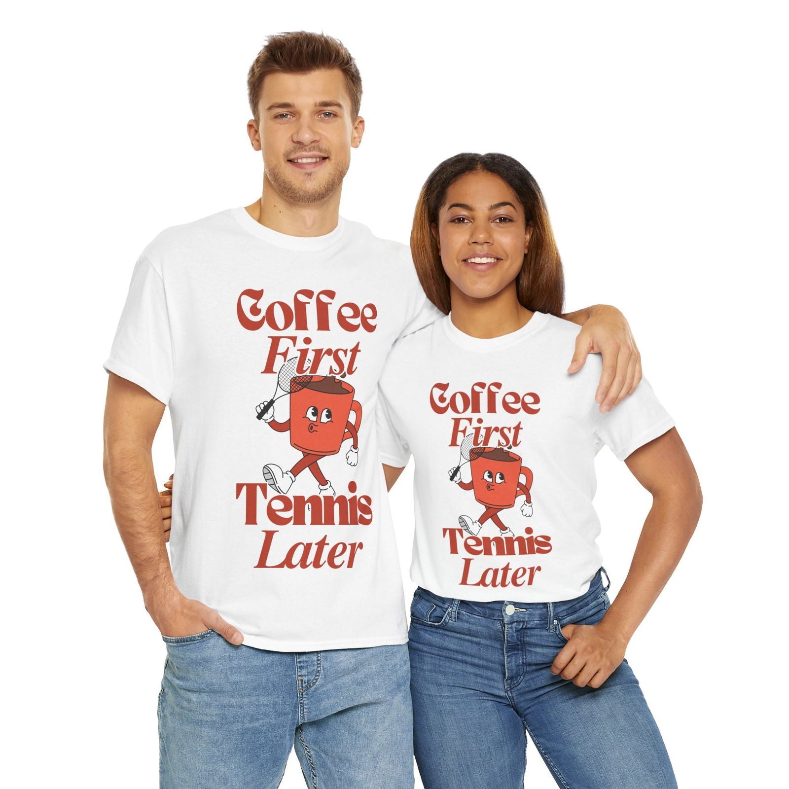 TENNIS LATER - Tennis Basic Tee - GRANDSLAM PH
