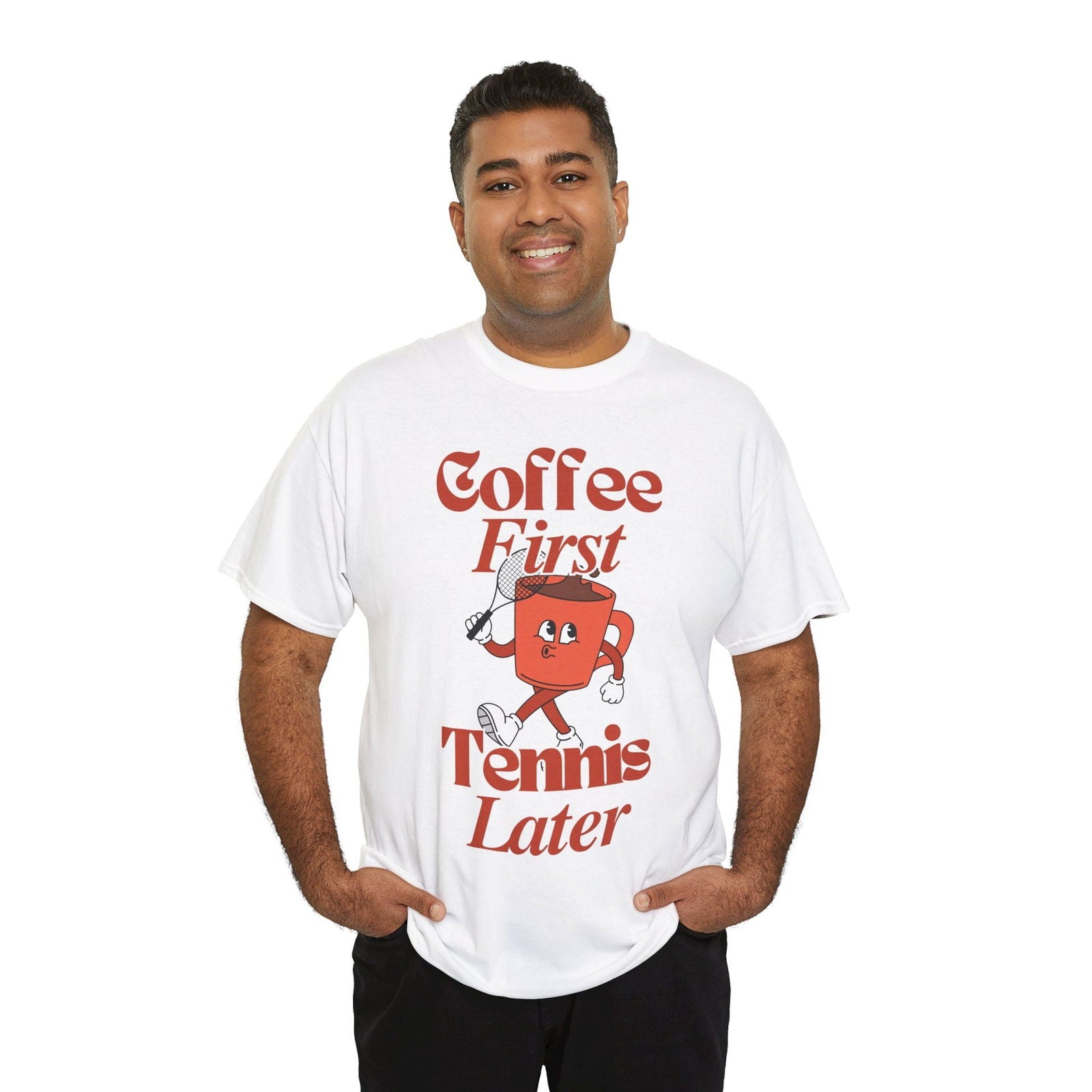 TENNIS LATER - Tennis Basic Tee - GRANDSLAM PH