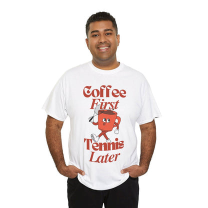 TENNIS LATER - Tennis Basic Tee - GRANDSLAM PH