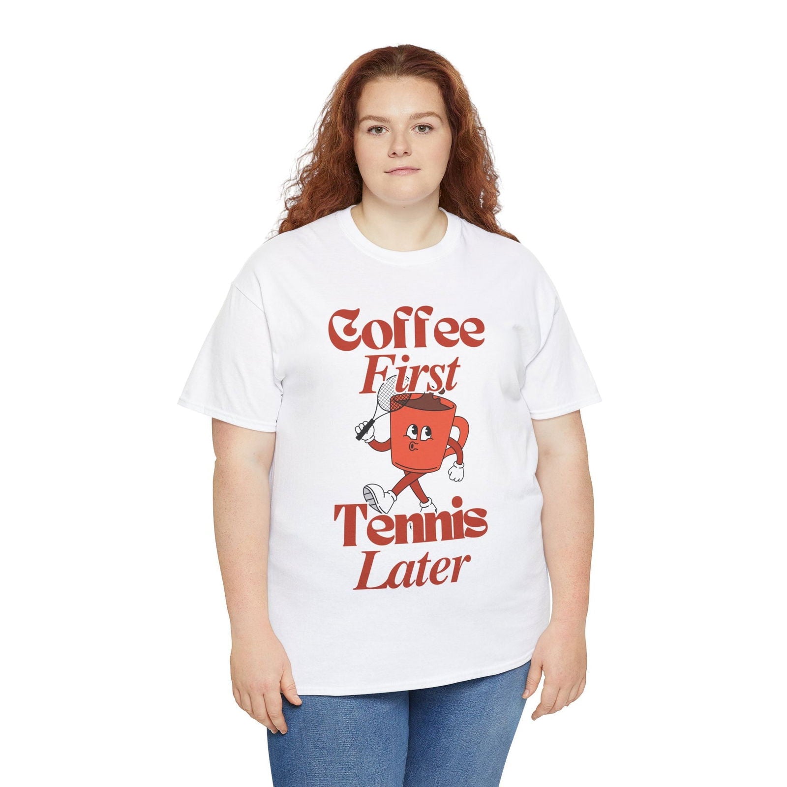 TENNIS LATER - Tennis Basic Tee - GRANDSLAM PH