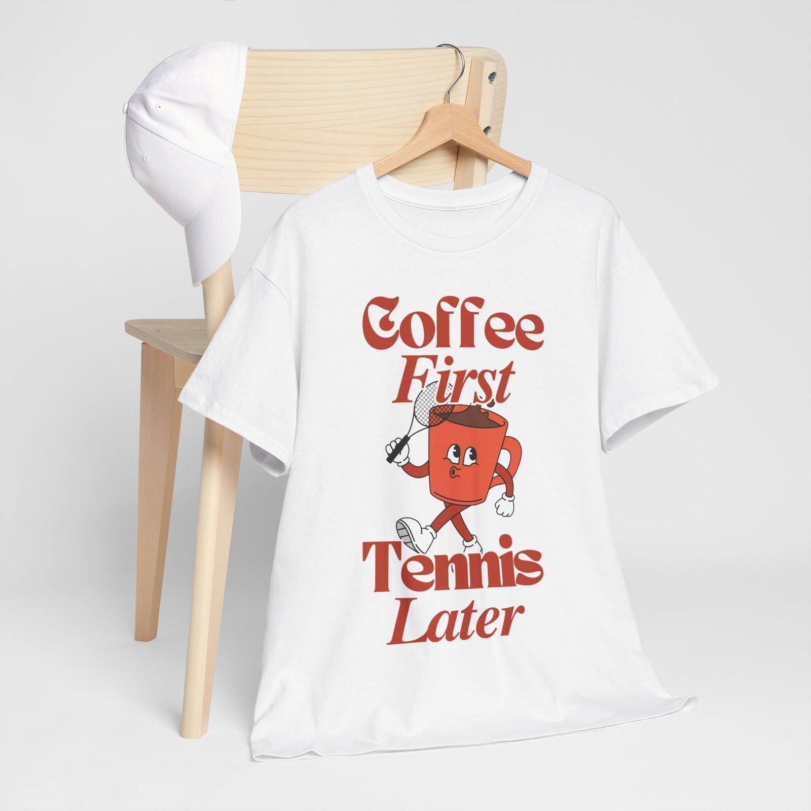 TENNIS LATER - Tennis Basic Tee - GRANDSLAM PH