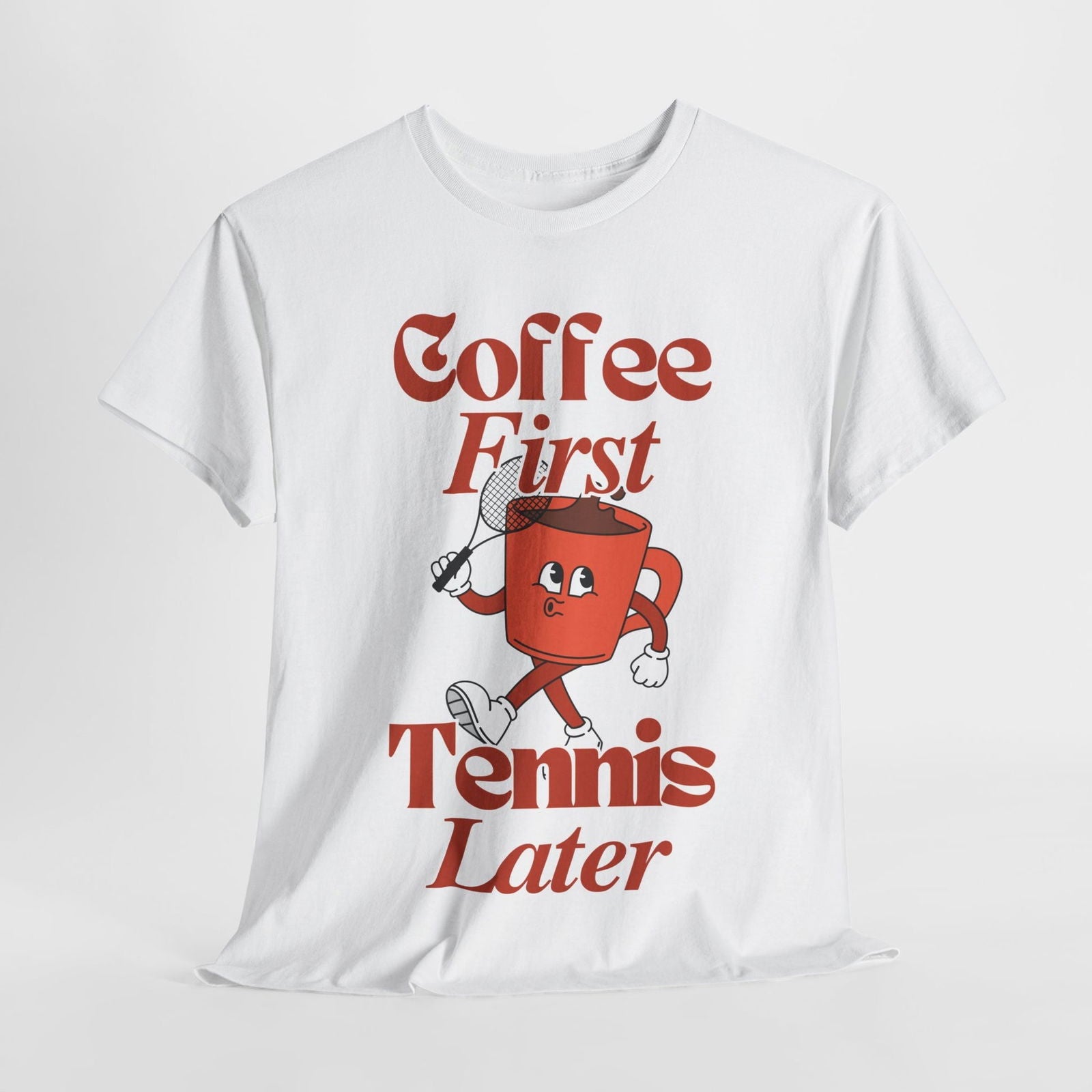 TENNIS LATER - Tennis Basic Tee - GRANDSLAM PH