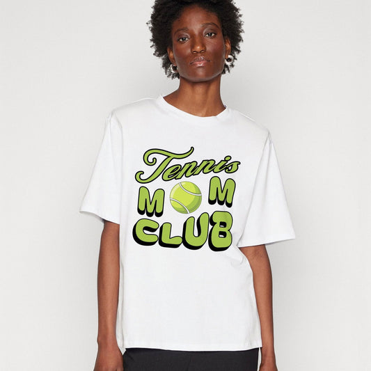 TENNIS MOM CLUB - Tennis Basic Tee - GRANDSLAM PH
