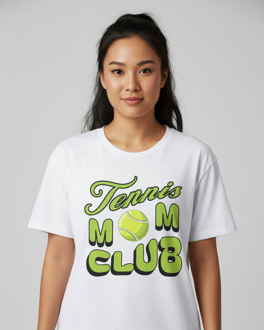 TENNIS MOM CLUB - Tennis Basic Tee - GRANDSLAM PH