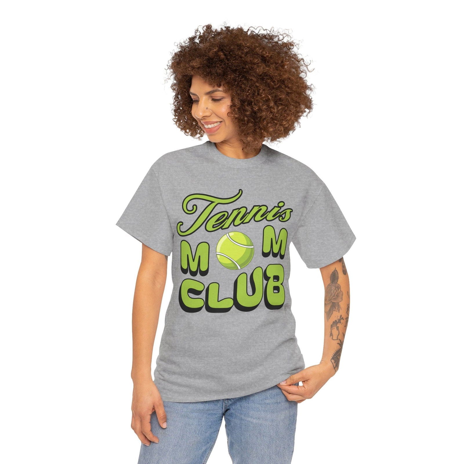 TENNIS MOM CLUB - Tennis Basic Tee - GRANDSLAM PH