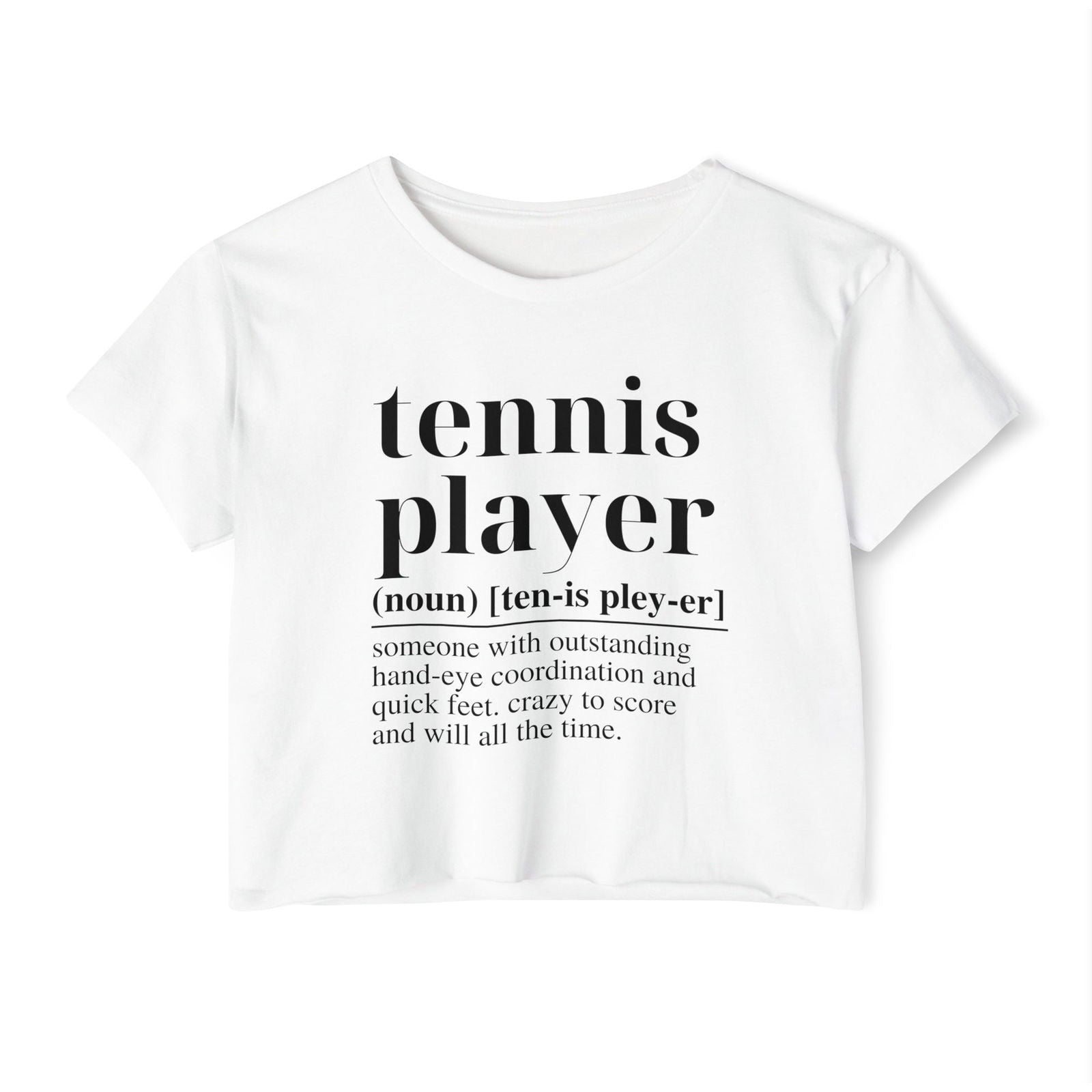 TENNIS PLAYER 1 - Tennis Crop Top - GRANDSLAM PH