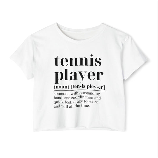 TENNIS PLAYER 1 - Tennis Crop Top - GRANDSLAM PH