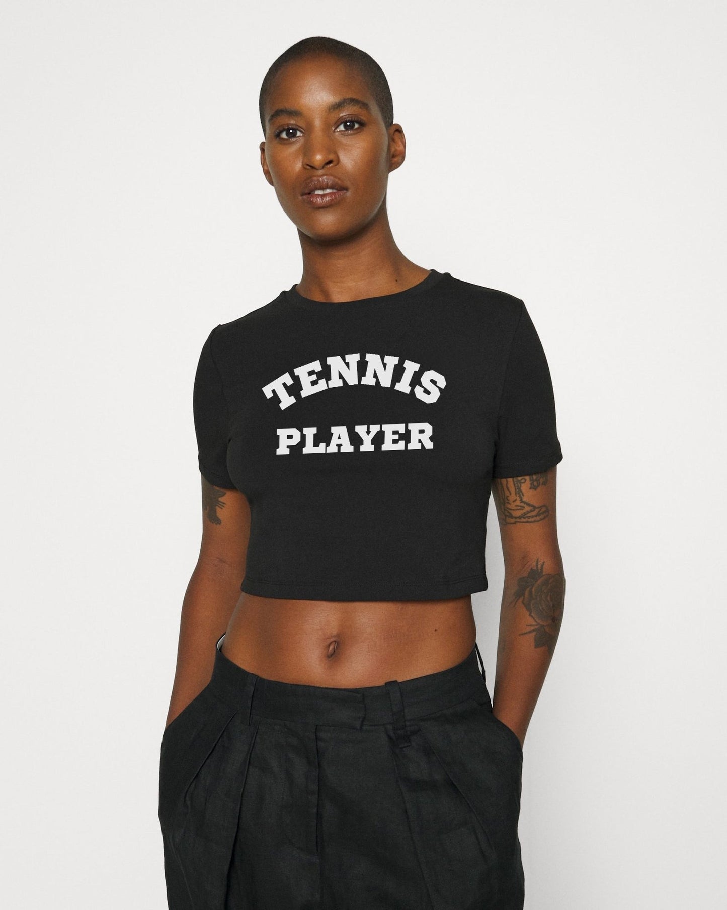 TENNIS PLAYER 3 - Tennis Crop Top - GRANDSLAM PH