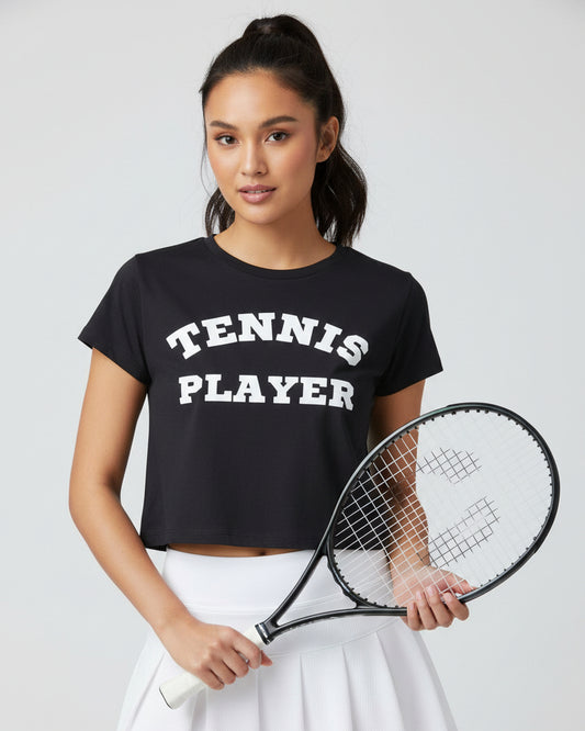 TENNIS PLAYER 3 - Tennis Crop Top - GRANDSLAM PH