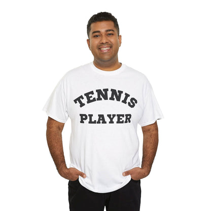 TENNIS PLAYER 3 (White-Black) - Tennis Basic Tee - GRANDSLAM PH