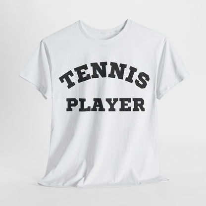 TENNIS PLAYER 3 (White-Black) - Tennis Basic Tee - GRANDSLAM PH