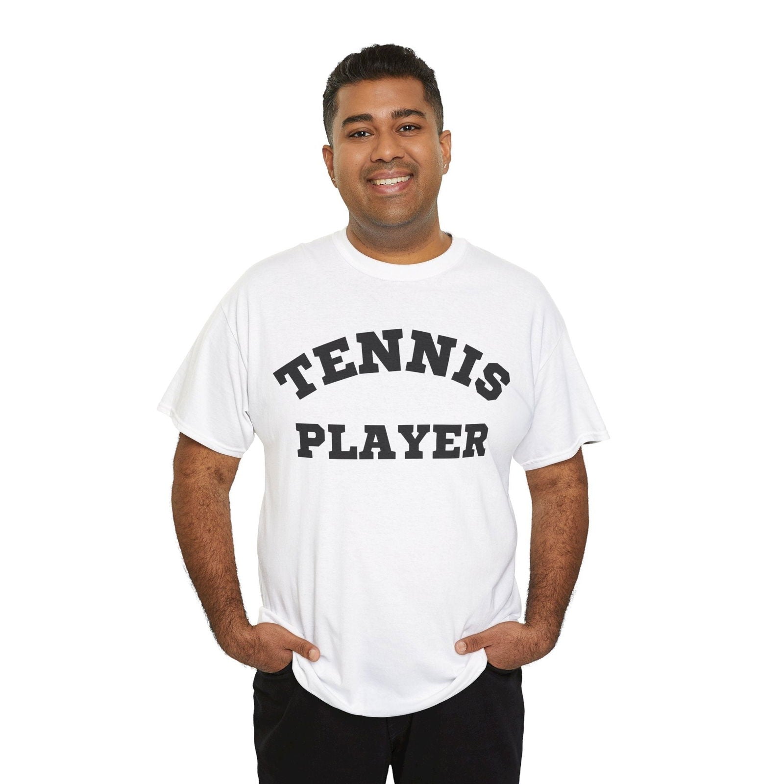 TENNIS PLAYER 3 (White-Black) - Tennis (Dri Fit) - GRANDSLAM PH