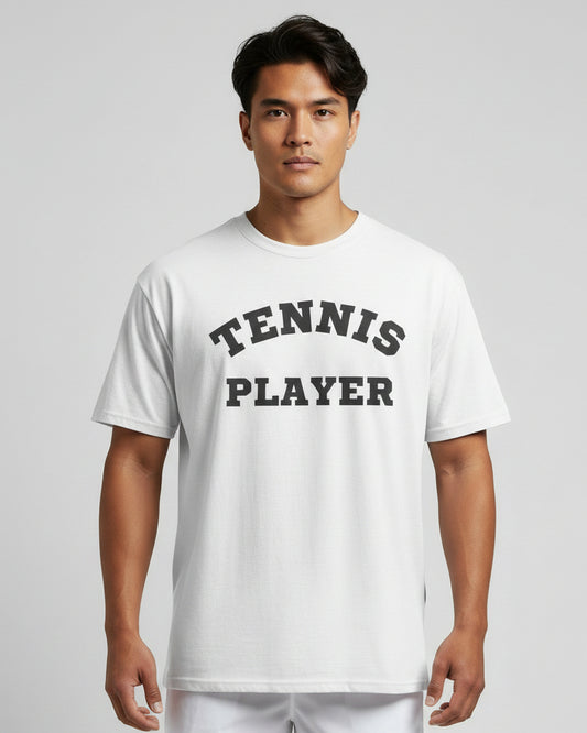 TENNIS PLAYER 3 (White-Black) - Tennis (Dri Fit) - GRANDSLAM PH