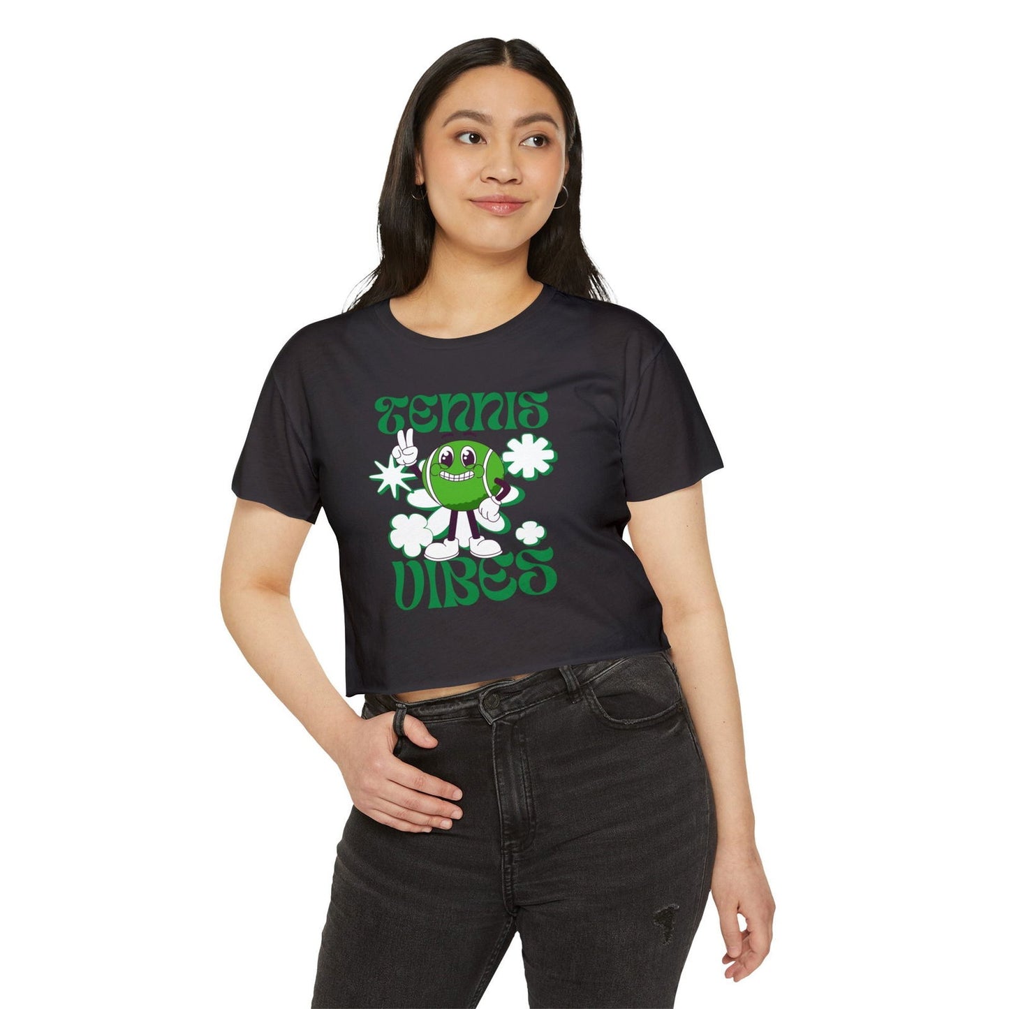TENNIS VIBE - Tennis Crop Top - GRANDSLAM PH