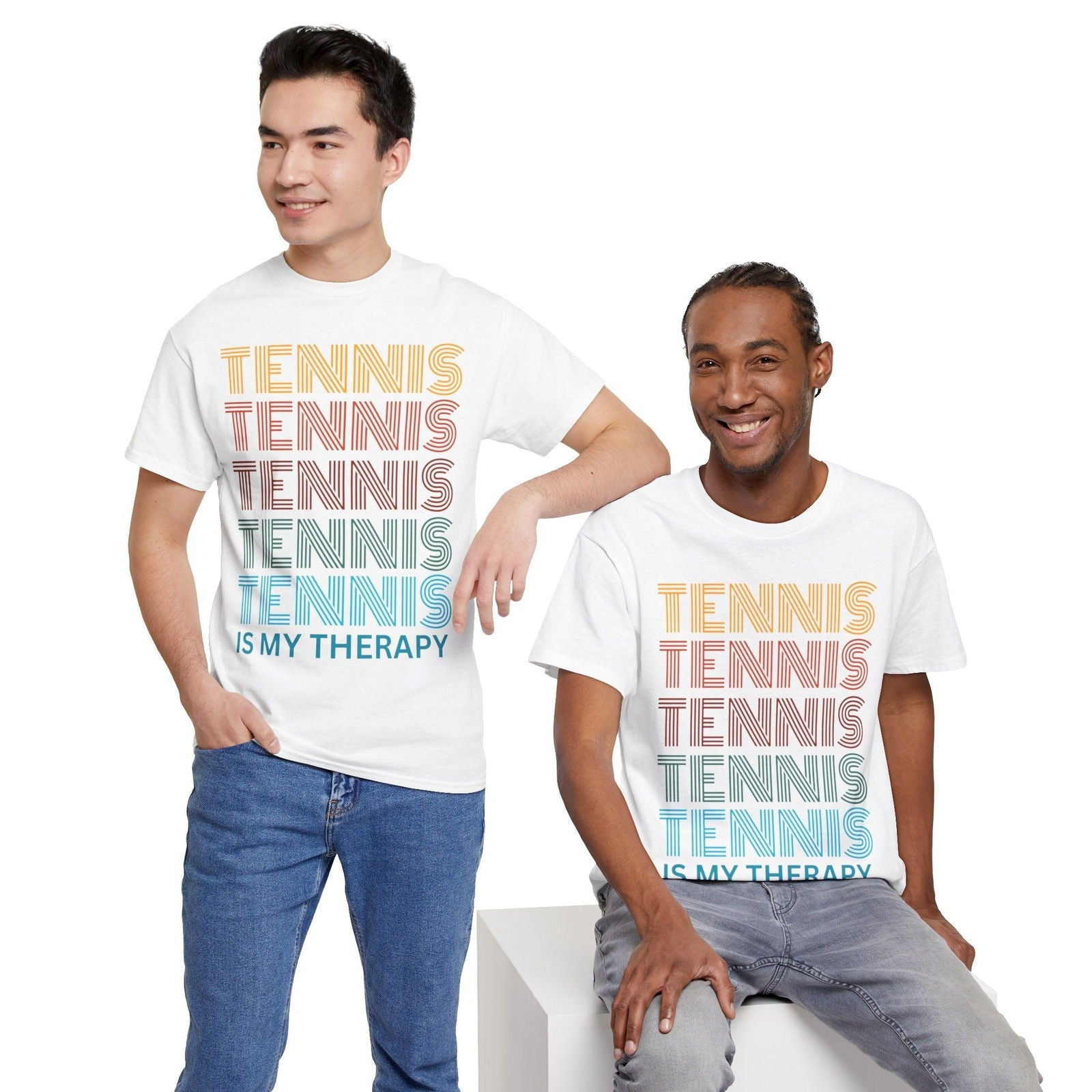 THERAPY - Tennis Basic Tee - GRANDSLAM PH