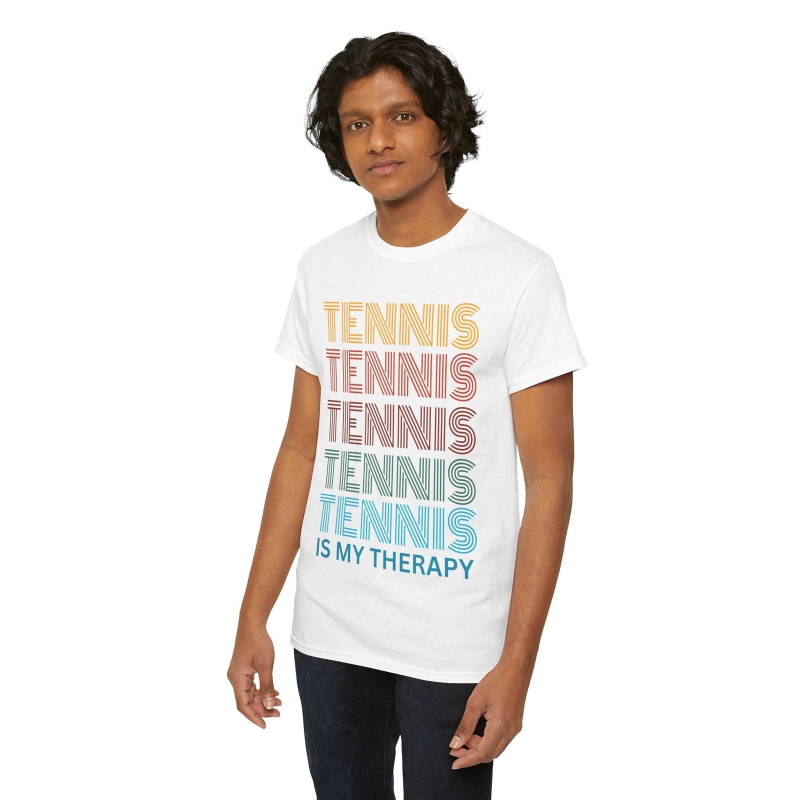 THERAPY - Tennis Basic Tee - GRANDSLAM PH