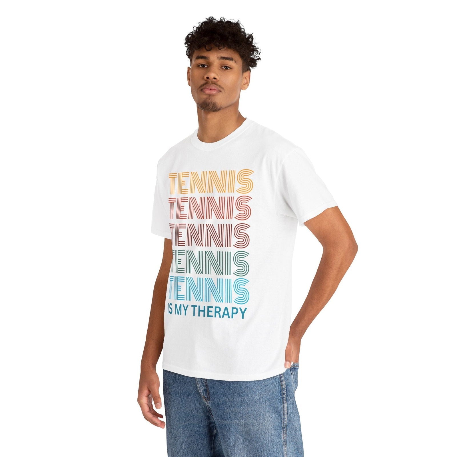 THERAPY - Tennis Basic Tee - GRANDSLAM PH
