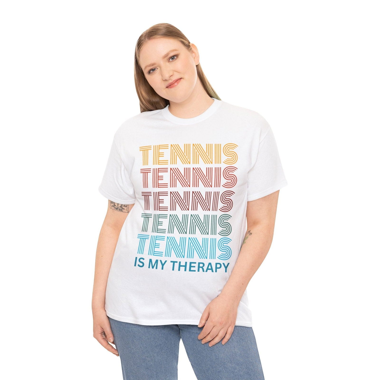 THERAPY - Tennis Basic Tee - GRANDSLAM PH