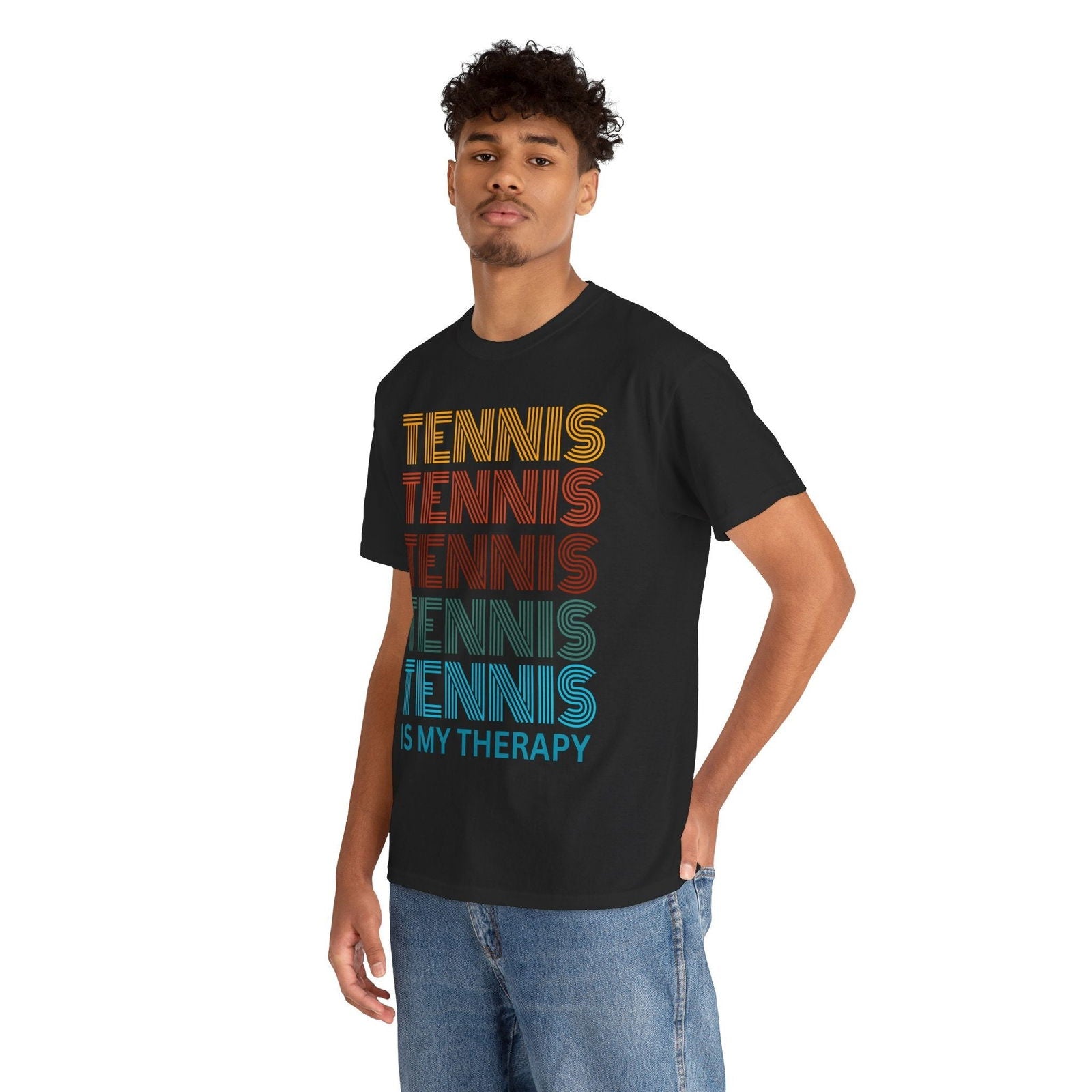 THERAPY - Tennis Basic Tee - GRANDSLAM PH