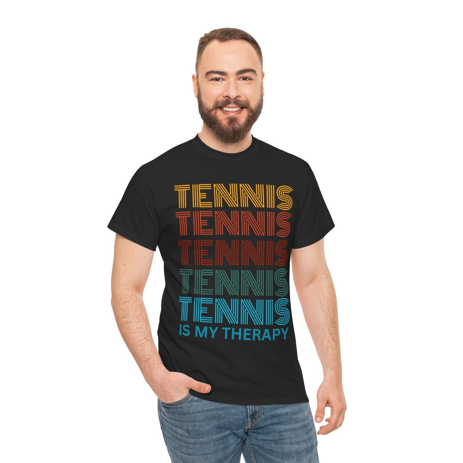 THERAPY - Tennis Basic Tee - GRANDSLAM PH