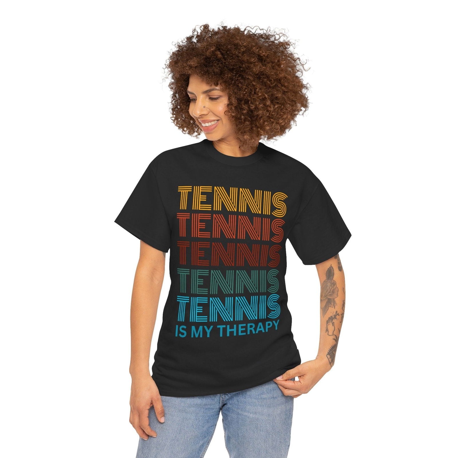 THERAPY - Tennis Basic Tee - GRANDSLAM PH