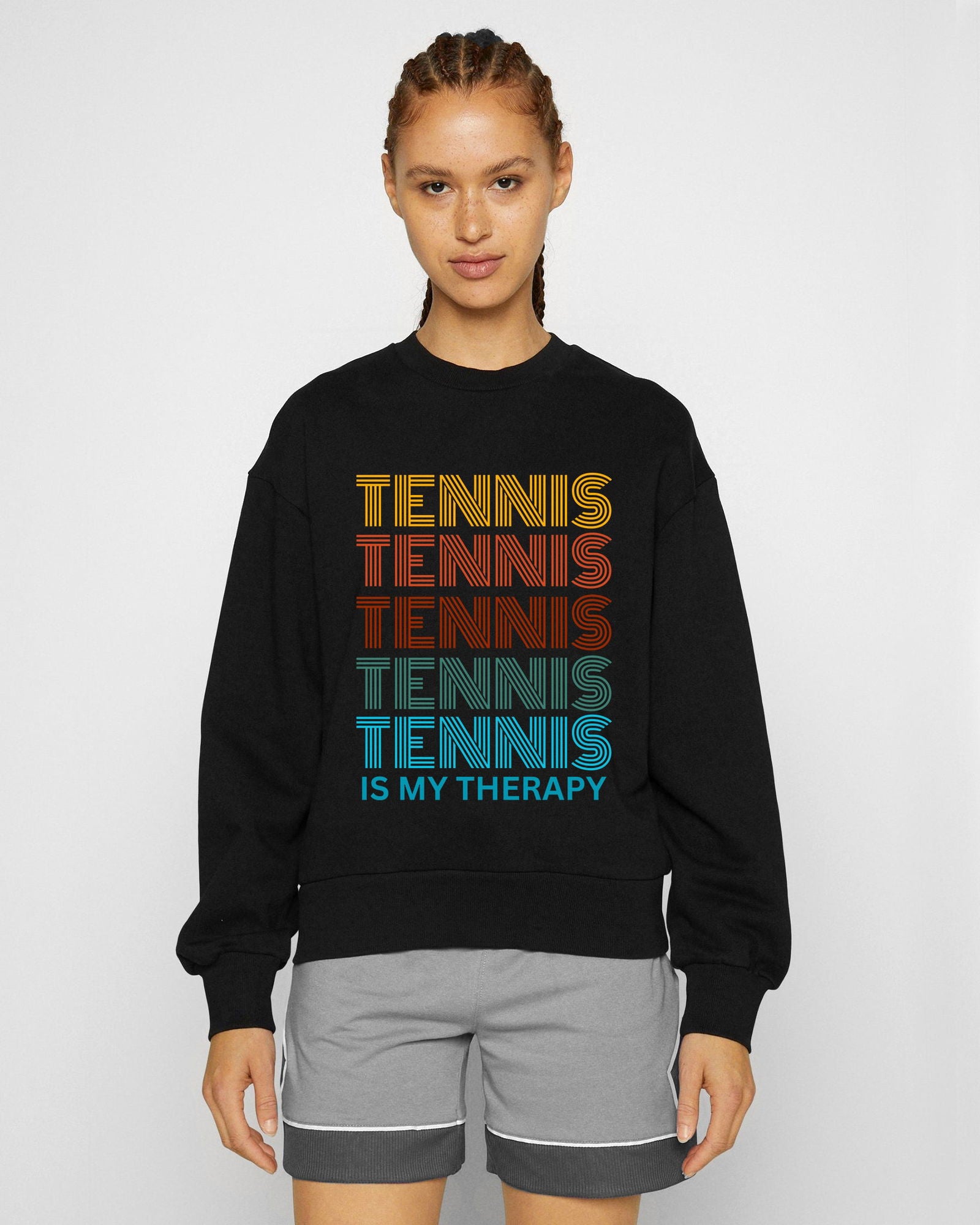 THERAPY - Tennis Sweatshirt - GRANDSLAM PH