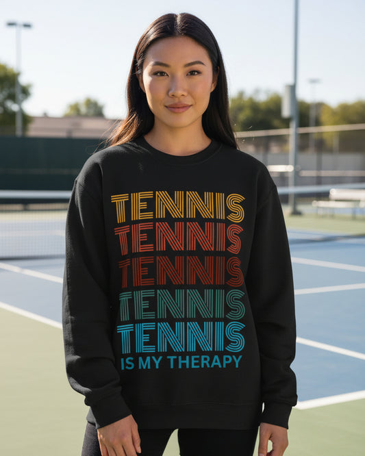 THERAPY - Tennis Sweatshirt - GRANDSLAM PH