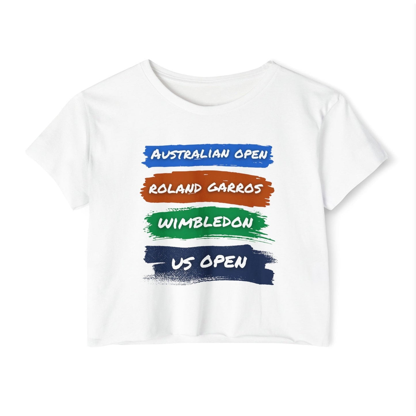 TOURNAMENTS - Tennis Crop Top