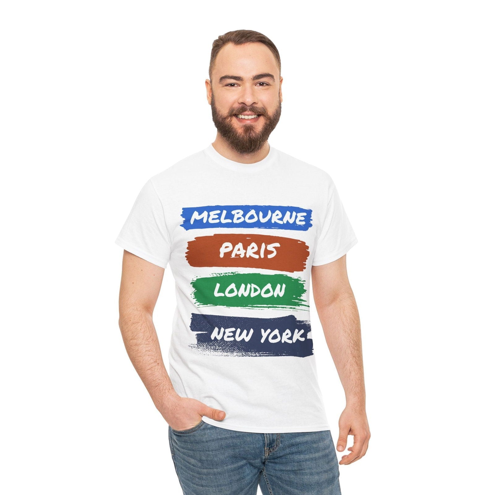 TOURNAMENTS 1 - Tennis Basic Tee - GRANDSLAM PH