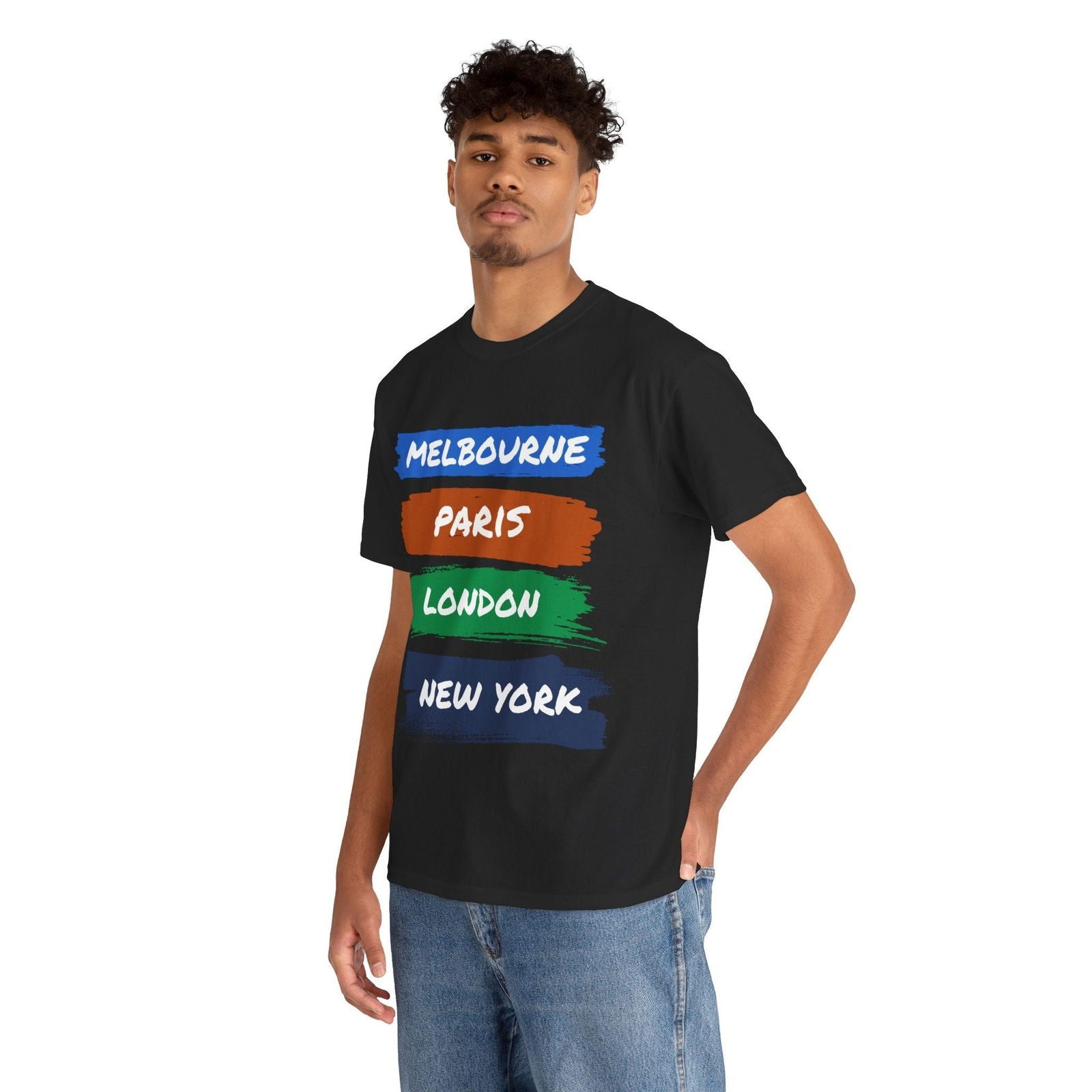 TOURNAMENTS 1 - Tennis Basic Tee - GRANDSLAM PH