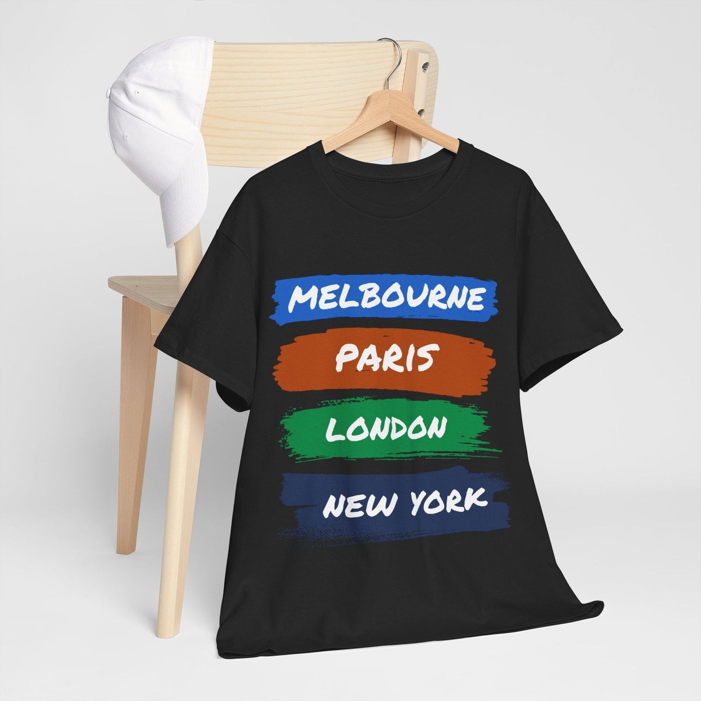 TOURNAMENTS 1 - Tennis Basic Tee - GRANDSLAM PH