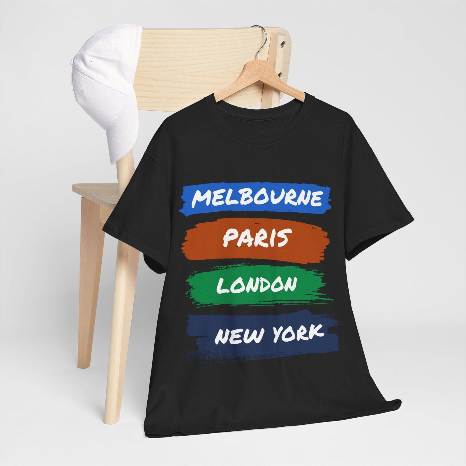 TOURNAMENTS 1 - Tennis Basic Tee - GRANDSLAM PH