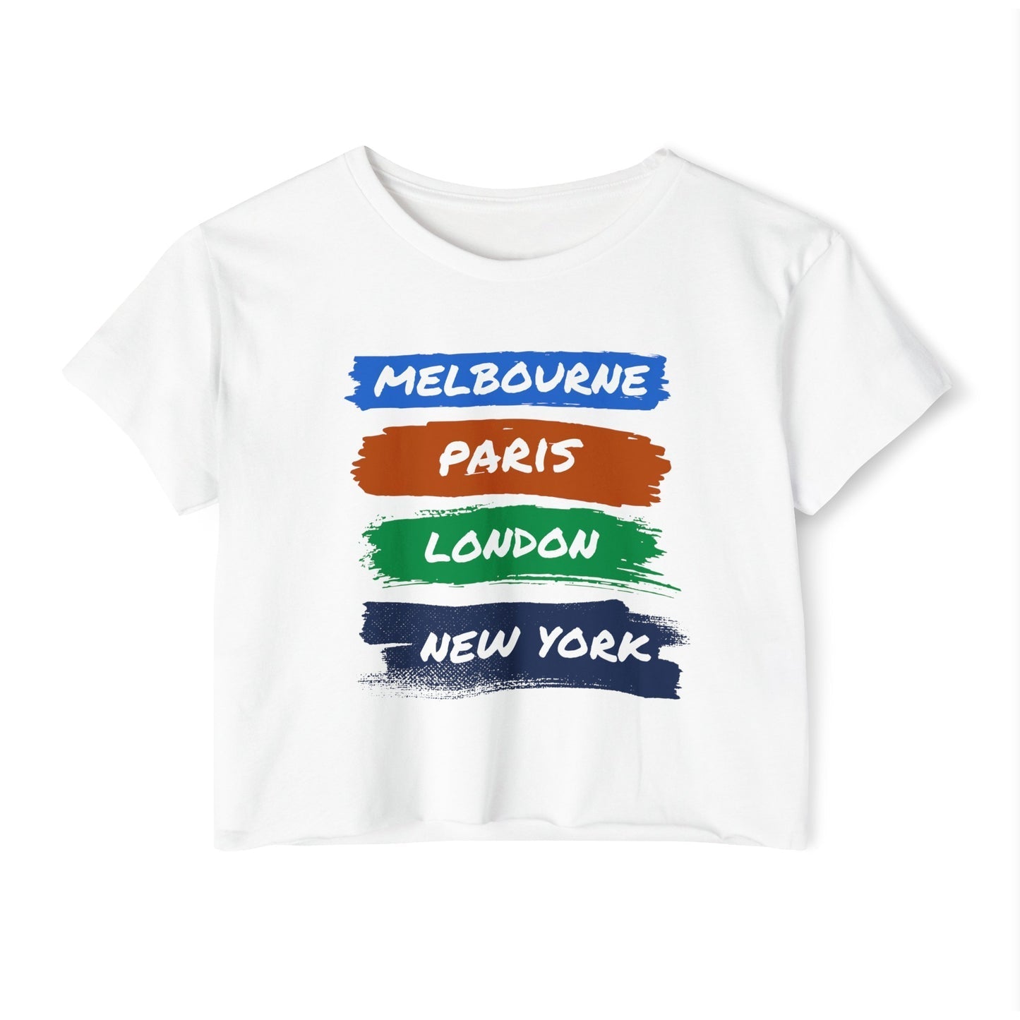TOURNAMENTS 1 - Tennis Crop Top - GRANDSLAM PH