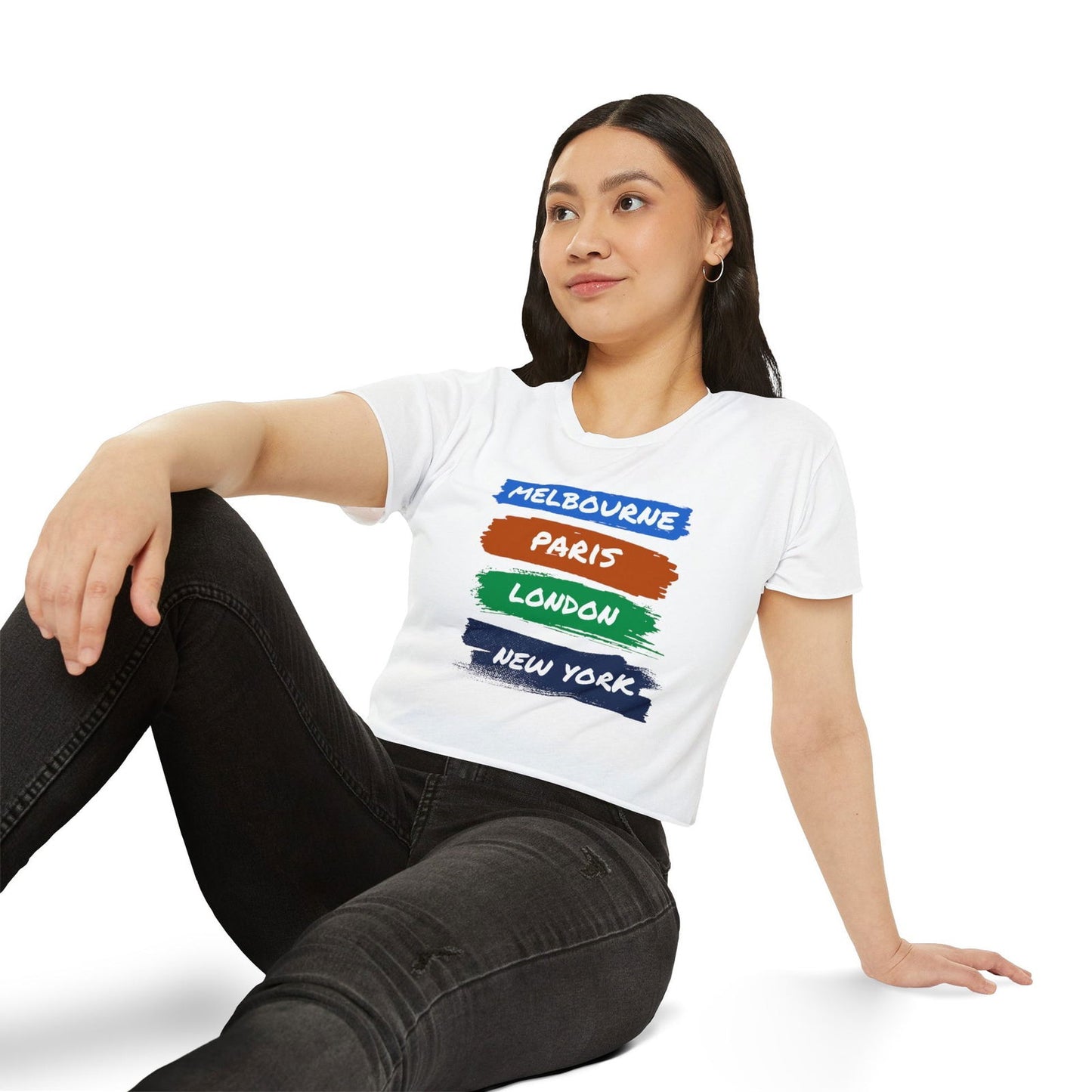 TOURNAMENTS 1 - Tennis Crop Top - GRANDSLAM PH