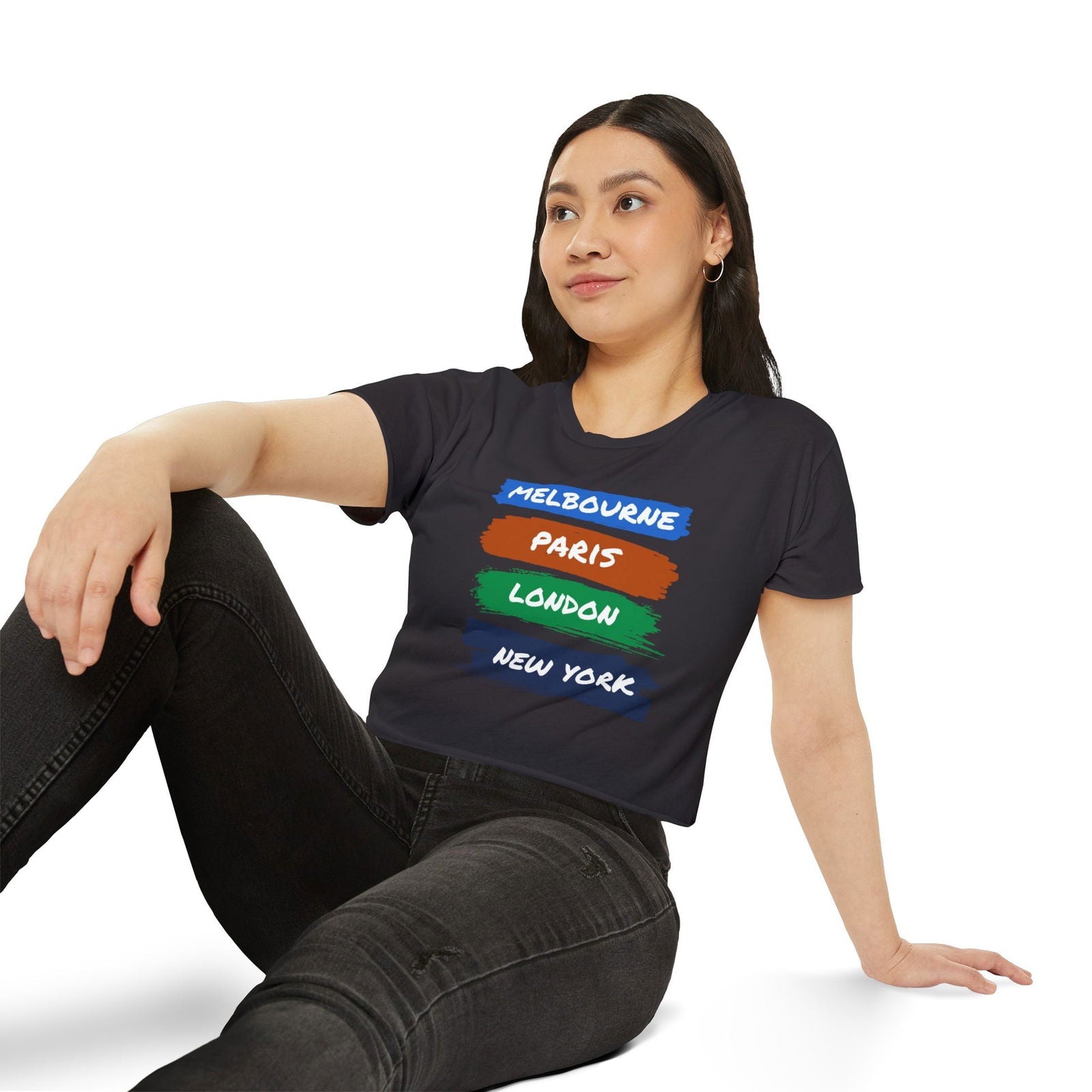 TOURNAMENTS 1 - Tennis Crop Top - GRANDSLAM PH